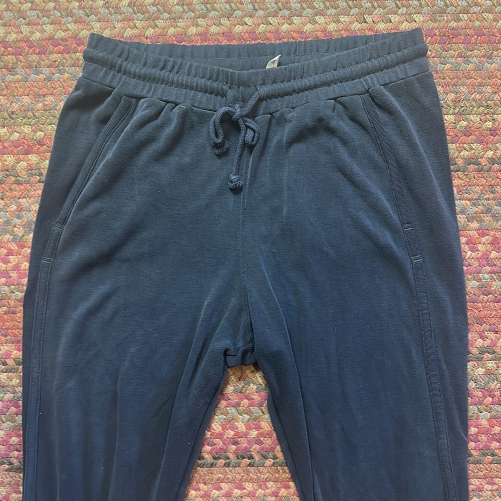 FREE PEOPLE FP MOVEMENT BLACK LOUNGE SWEATPANTS - Picture 3 of 4